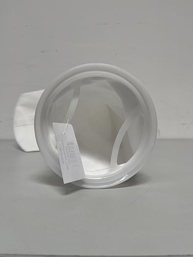 Duda  Welded Polyester Filter Bag, With Plastic Collar flange, L/32" D/ 7"