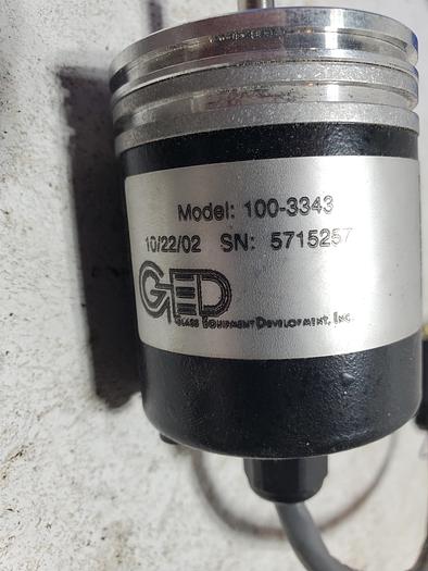 Glass Equipment Development Inc. Model: 100-3343 5715257