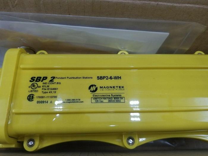 MAGNETEK SBP2-6-WH