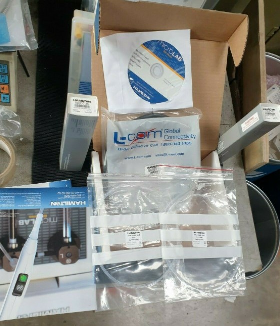 Hamilton 61502-01 d syringe pump assembly (R4S3.5)