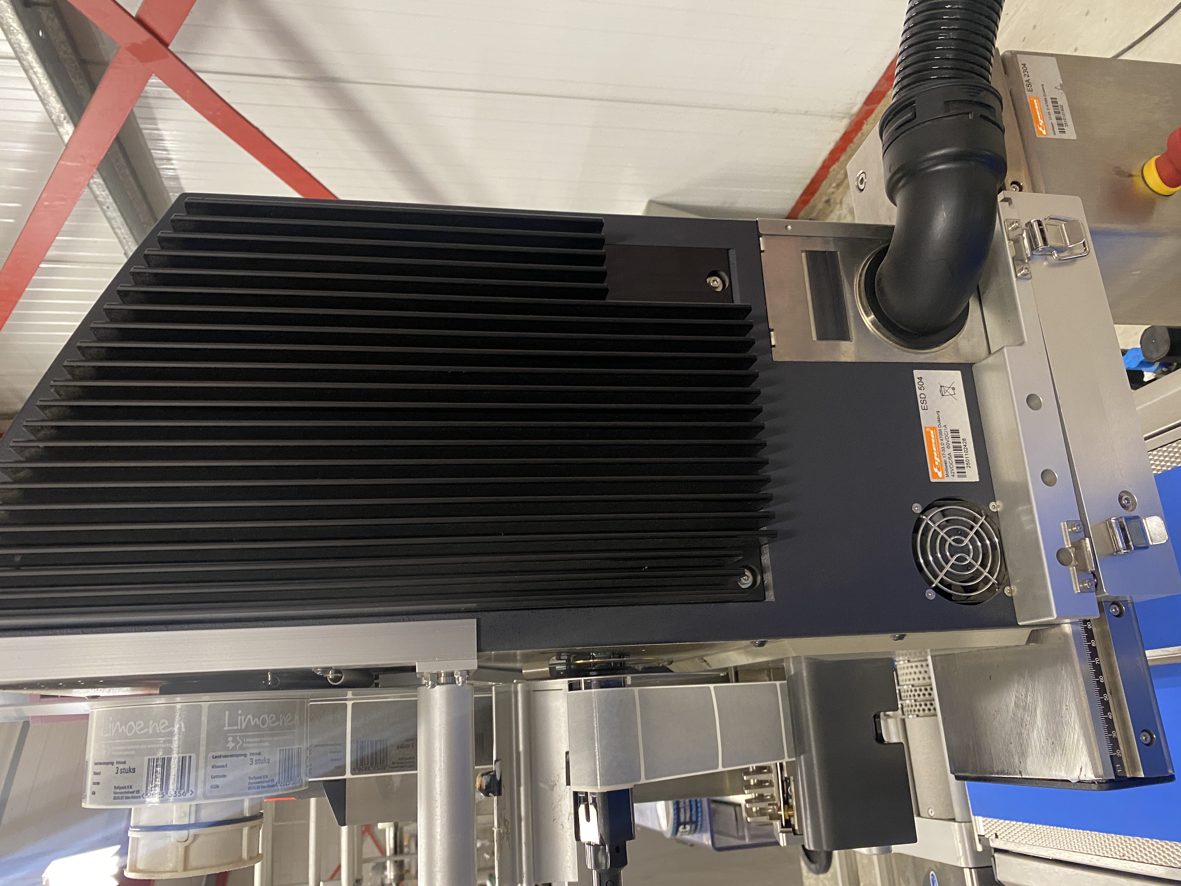 Refurbished 2020 Espera ES7000 weigh price labeler, top and bottom