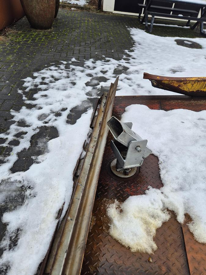 Gebruikt 2007 Gs international 10t laadbrug/loadingramp/ verladerämpe