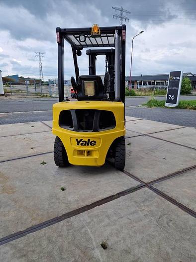 Gebruikt Heftruck Yale Gdp25 2.5t diesel sideshift /triplo