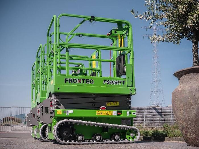 Gebruikt Overigen Fronteq 6.70 mtr rupsschaarhoogwerker/ hoogwerker