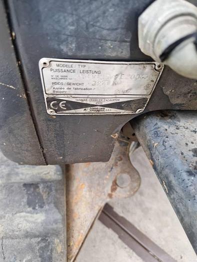 Gebruikt Yanmar Vio35 met scheefzetbak