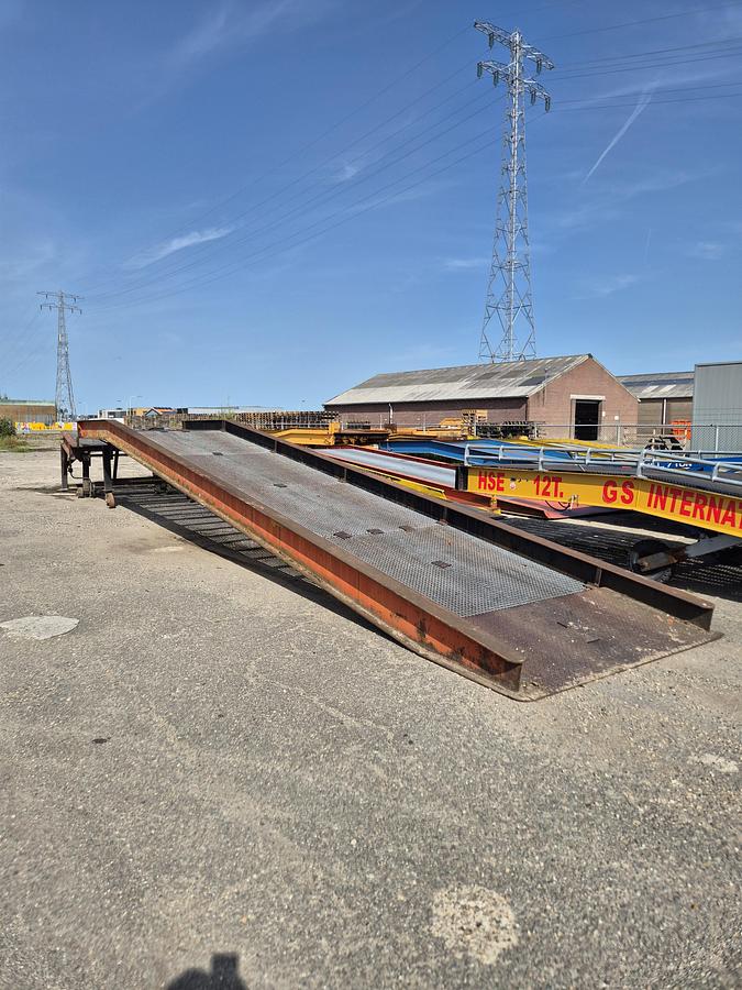 Gebruikt Tvh 8ton laadbrug