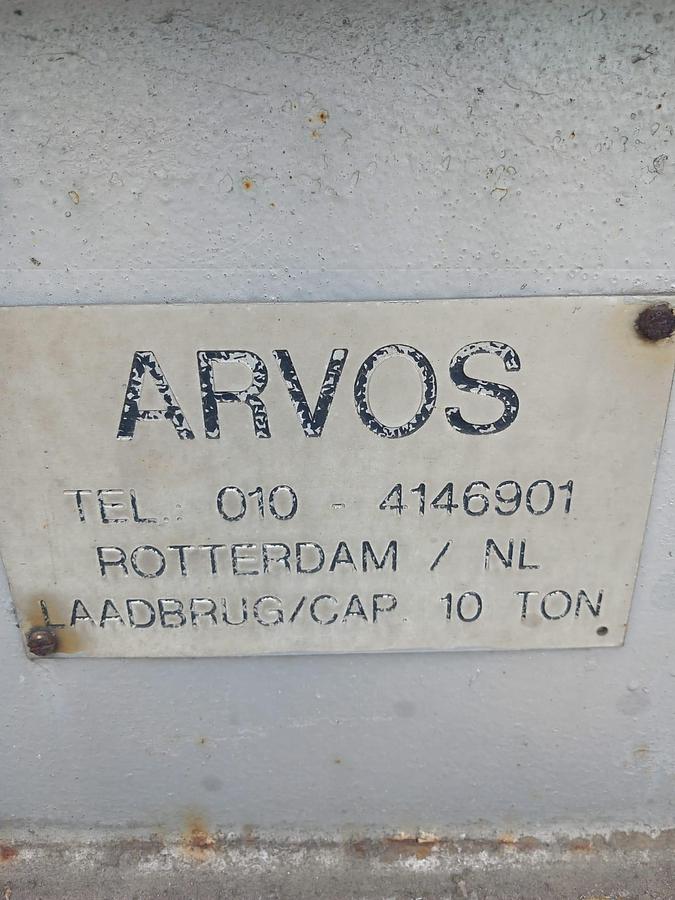 Gebruikt Avos 10ton laadbrug