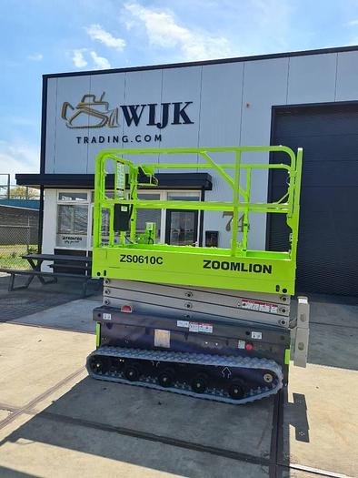 Gebruikt Zoomlion 8.80 mtr zc0610c crawler rupsschaarhoogwerker