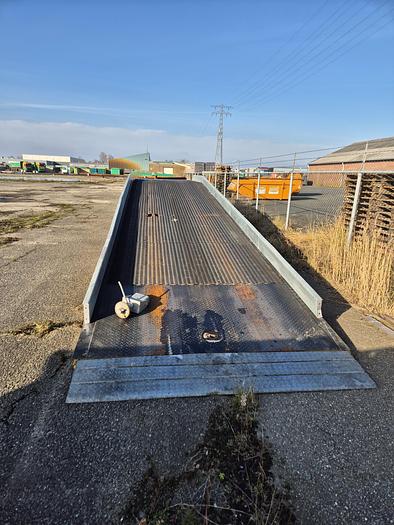 Used 2022 Gs international  16ton laadbrug loadingramp verladerampe