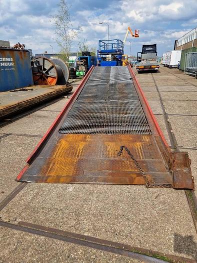 Gebruikt Overigen Laadbrug Loadingramp 7ton