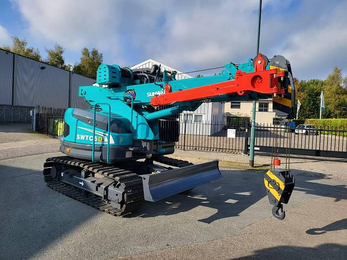 Sunward SWTC5D 5ton hefcapaciteit rupshijskraan
