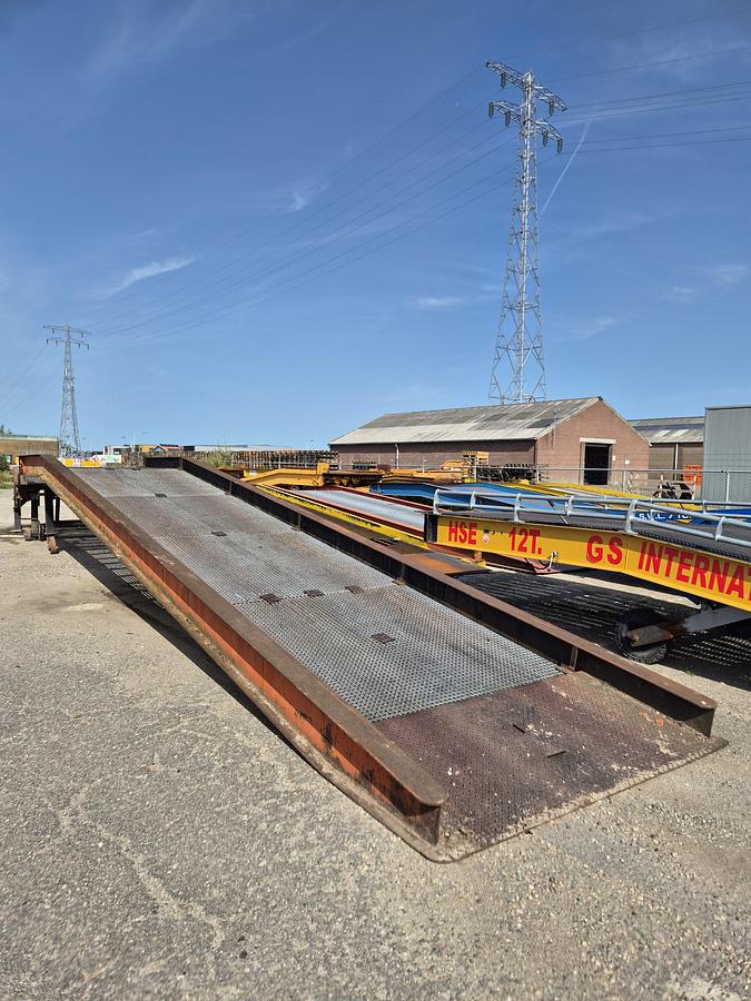 Gebruikt Tvh 8ton laadbrug