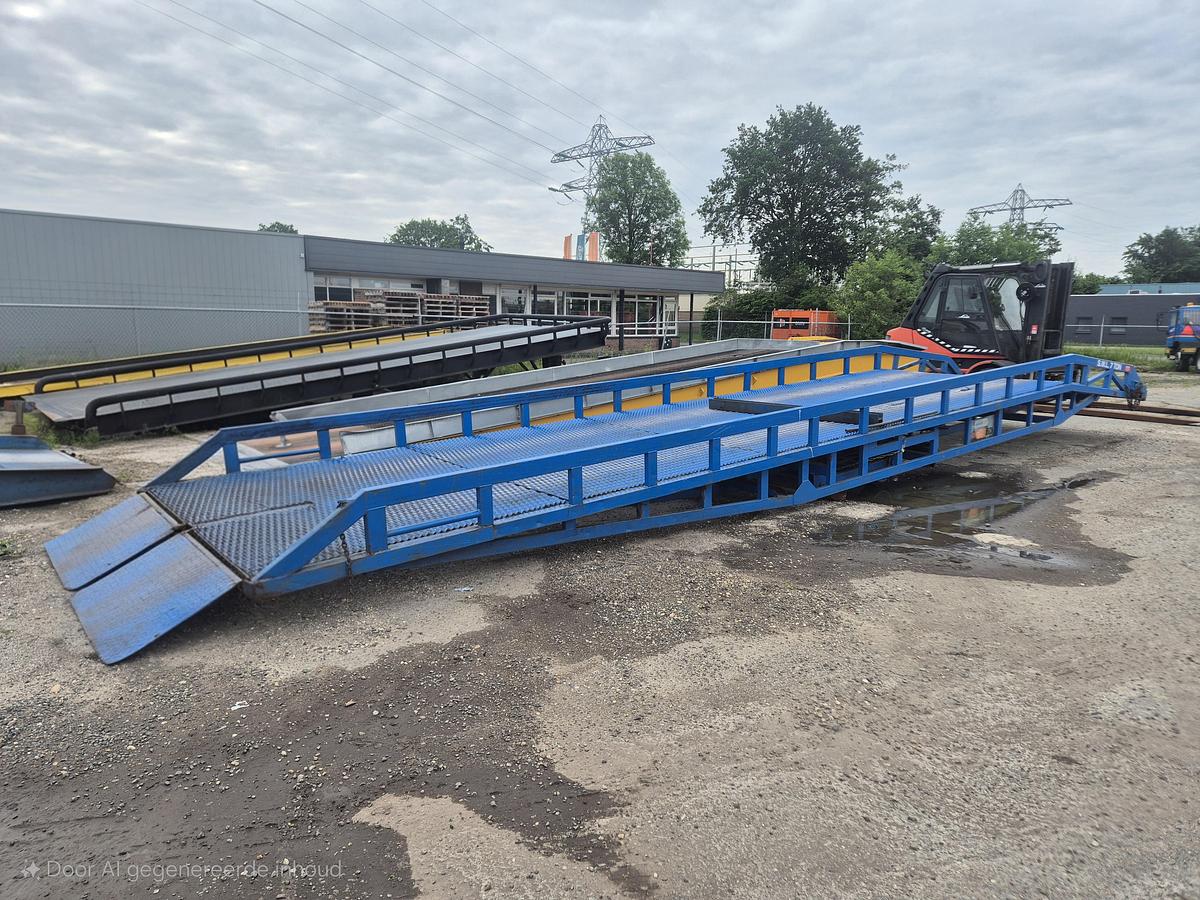 Gebruikt Chase  8 ton laadbrug loadingramp verladerämpe