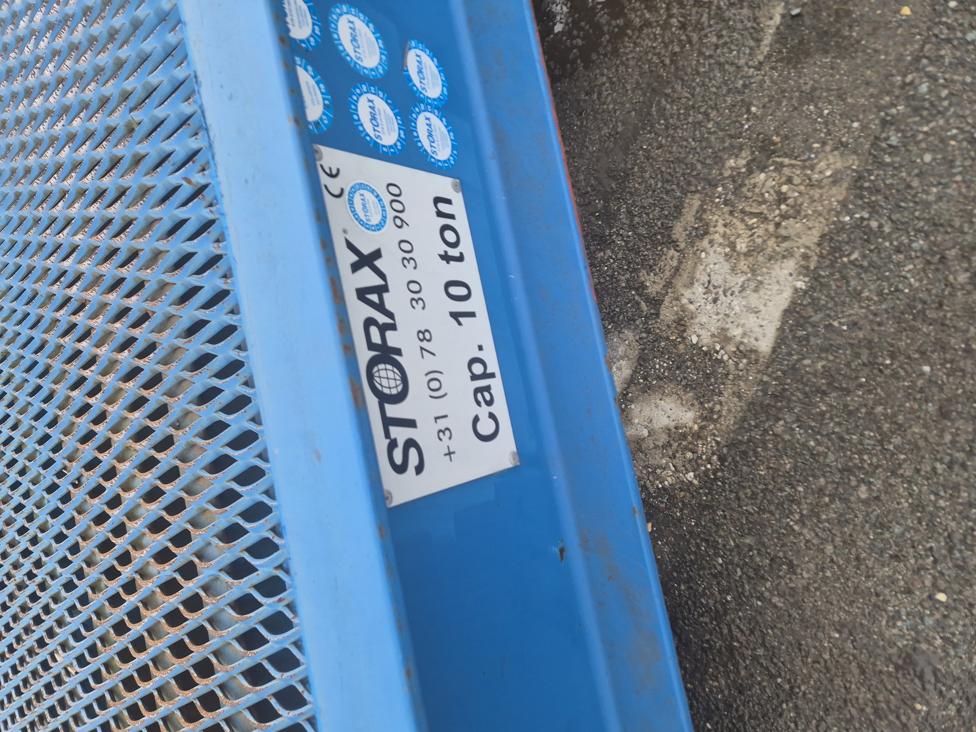 Gebruikt 2010 Storax 10 ton laadbrug