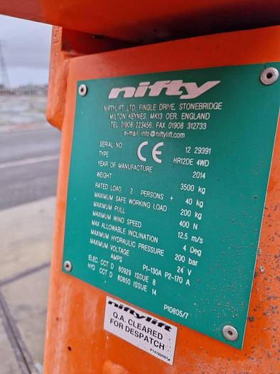 Gebruikt 2014 Niftylift HR 12 N D E