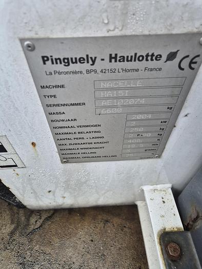 Used 2004 Haulotte  Ha15 electrische hoogwerker