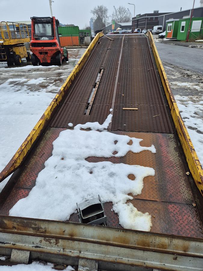 Gebruikt 2007 Gs international 10t laadbrug/loadingramp/ verladerämpe