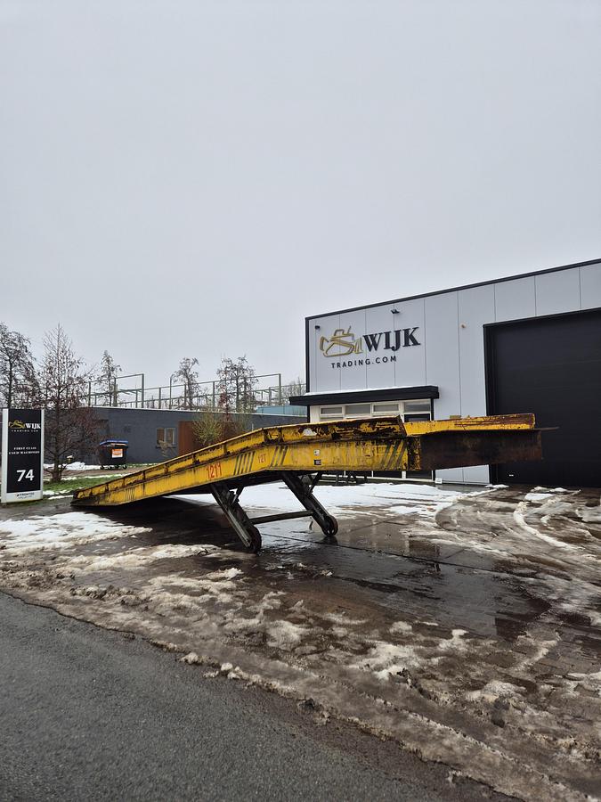 Gebruikt 2007 Gs international 10t laadbrug/loadingramp/ verladerämpe
