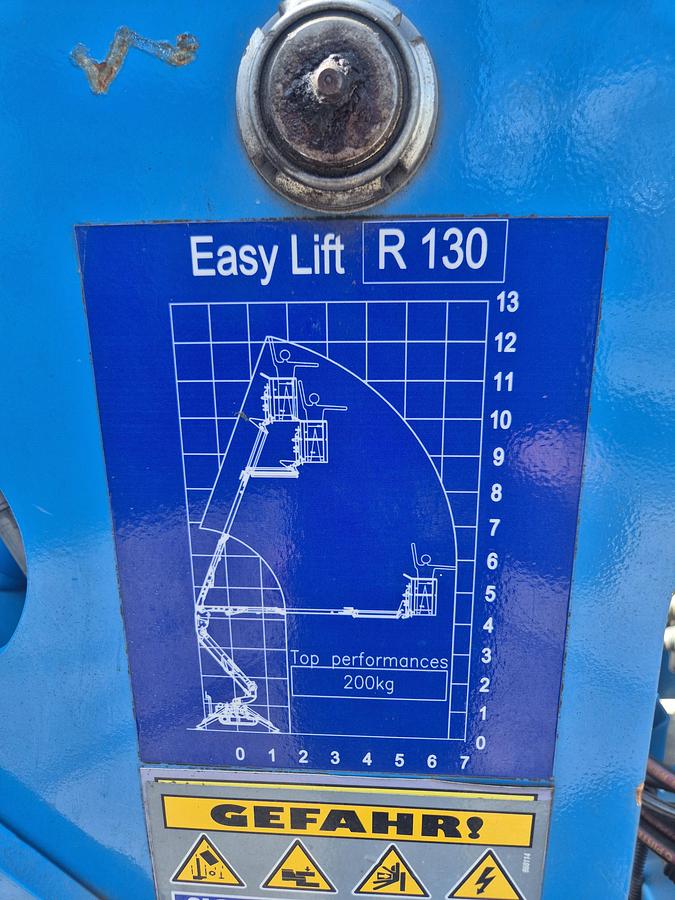 Gebruikt 2016 Easylift R130 13 mtr diesel/ electro