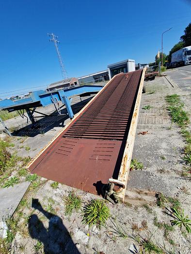 Used Van genderen  10ton laadbrug