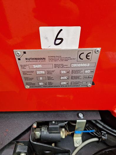 Used 2019 Rutmann Bluelift SA26 26 mtr