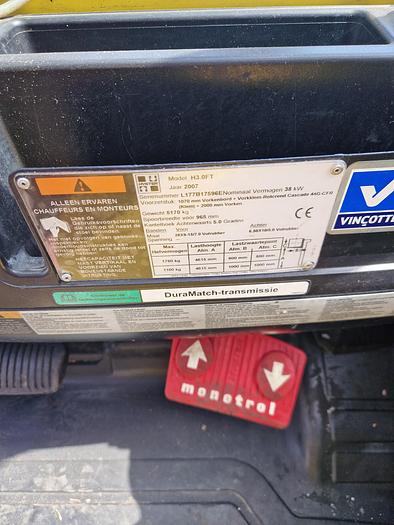 Gebruikt 2007 Hyster  H3.00ft triplo lpg