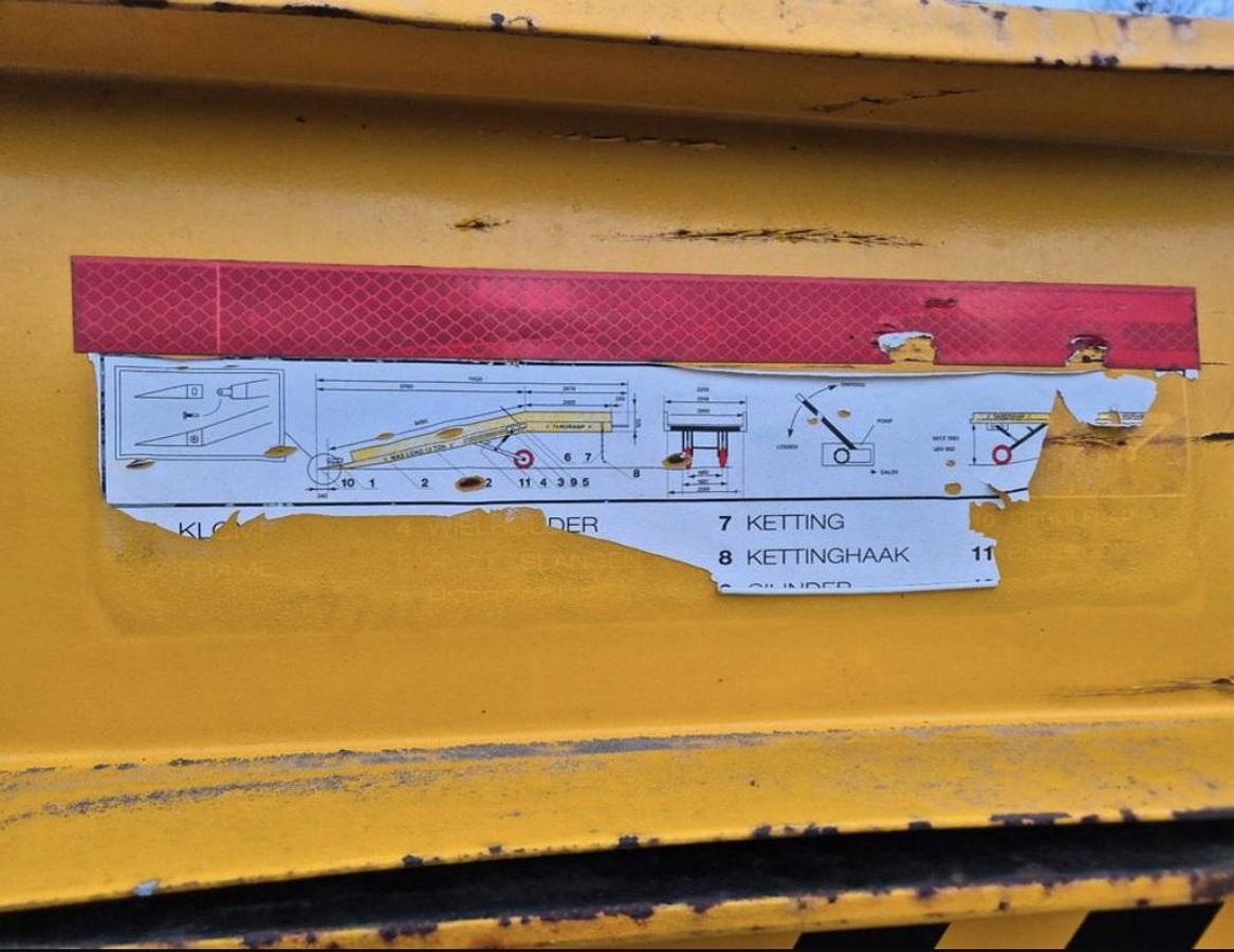 Gebruikt Gs international Gs 1211 12 ton laadbrug/loadingramp/verla