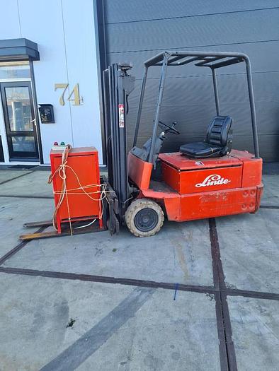 Gebruikt Linde R16 triplo/ sideshift electrische heftruck