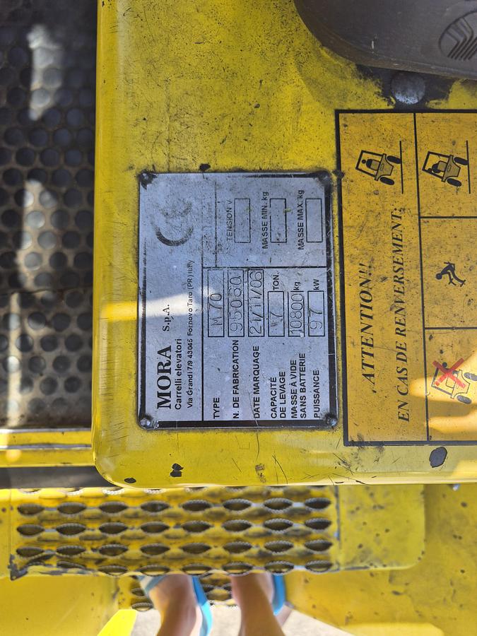 Gebruikt 2006 Mora M70 Diesel Bj 2006 capacity 7000kg M70