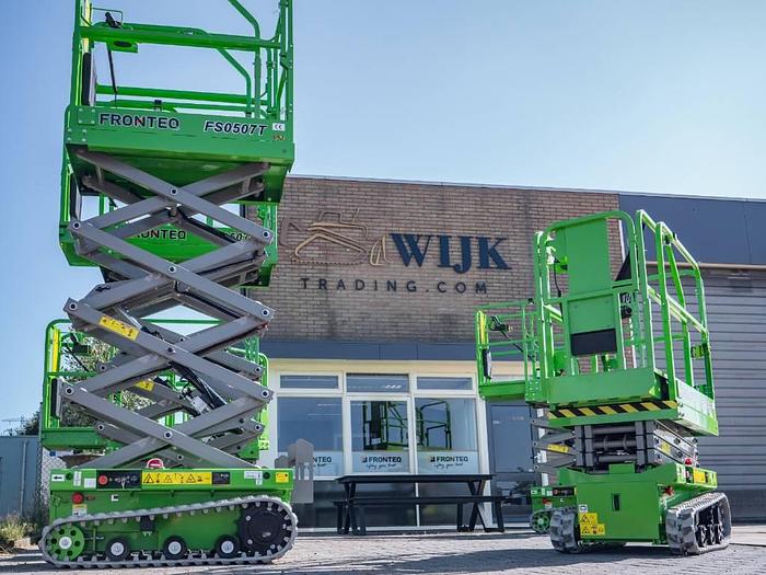 Gebruikt Overigen Fronteq 6.70 mtr rupsschaarhoogwerker/ hoogwerker
