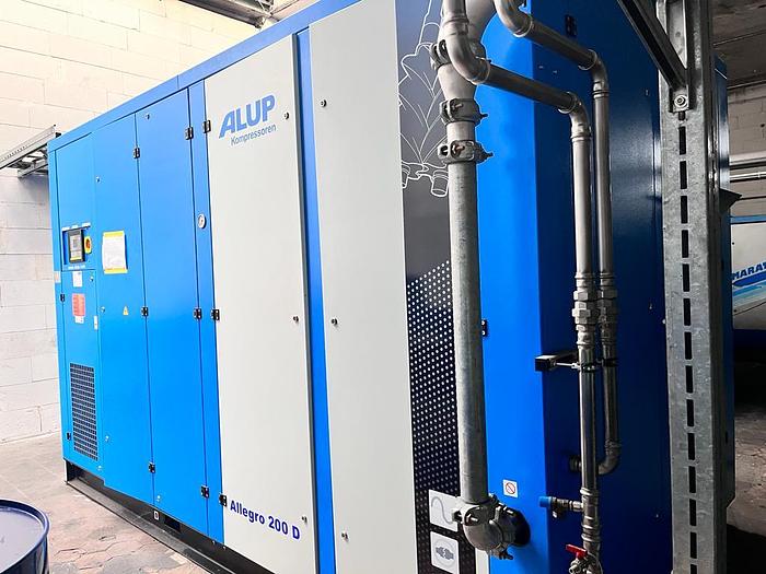 Gebraucht (EAG-47) - Air Compressor Alup Allegro 200 DW + Air Dryer MTA MG090/A