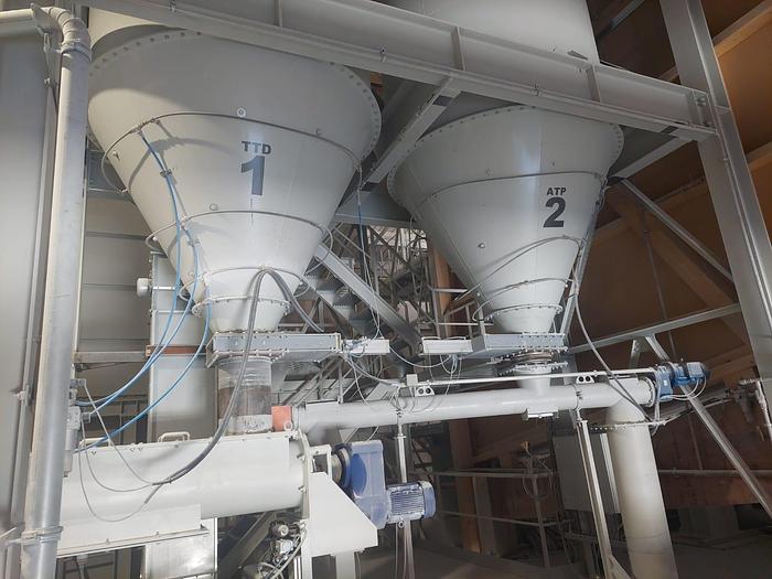 Gebraucht Talkum Production Plant complete, like new