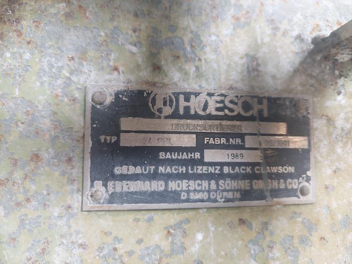 Gebraucht Pressure Screen - Hoesch