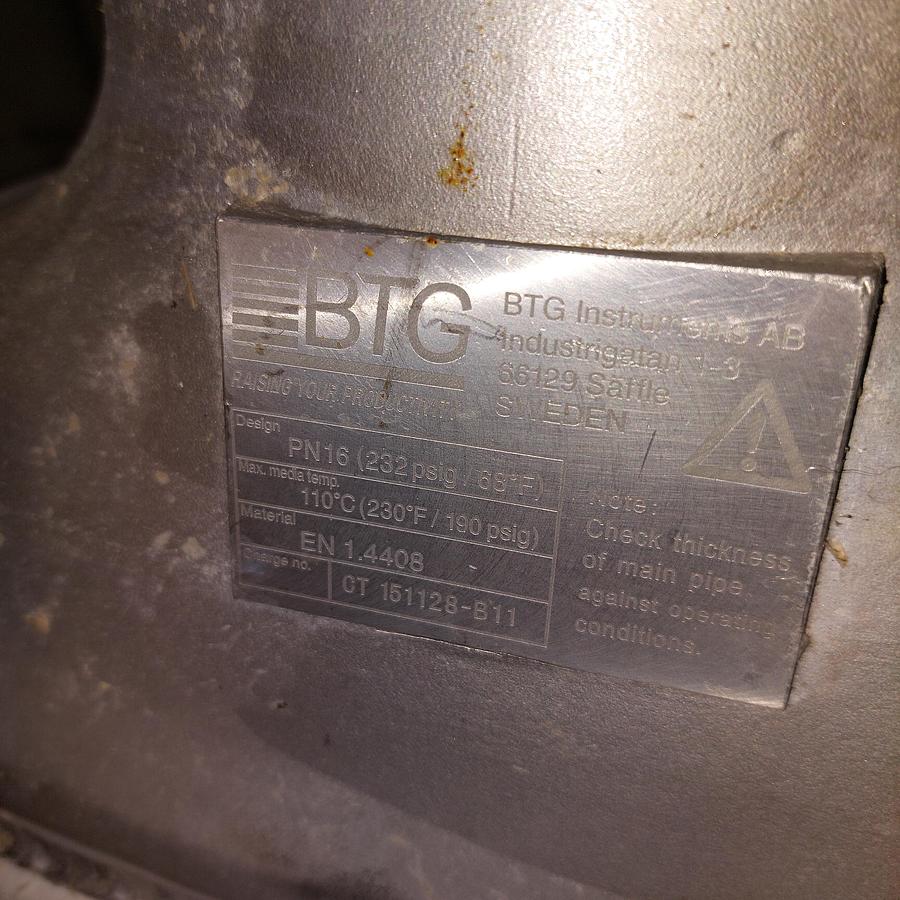 Gebraucht Consistency Transmitter BTG MEK-3000