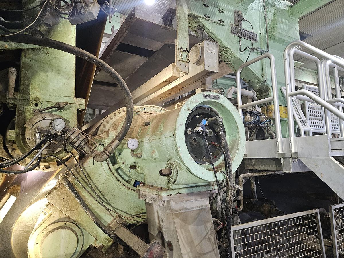 Gebraucht Paper Machine Fourdrinier with shoe press for Board paper - 4800 mm