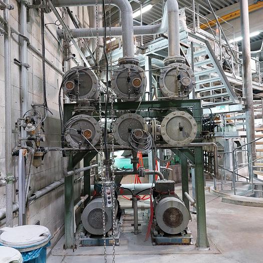 Gebraucht Stock preparation for waste paper, Andritz, Lamort, 450 tpd