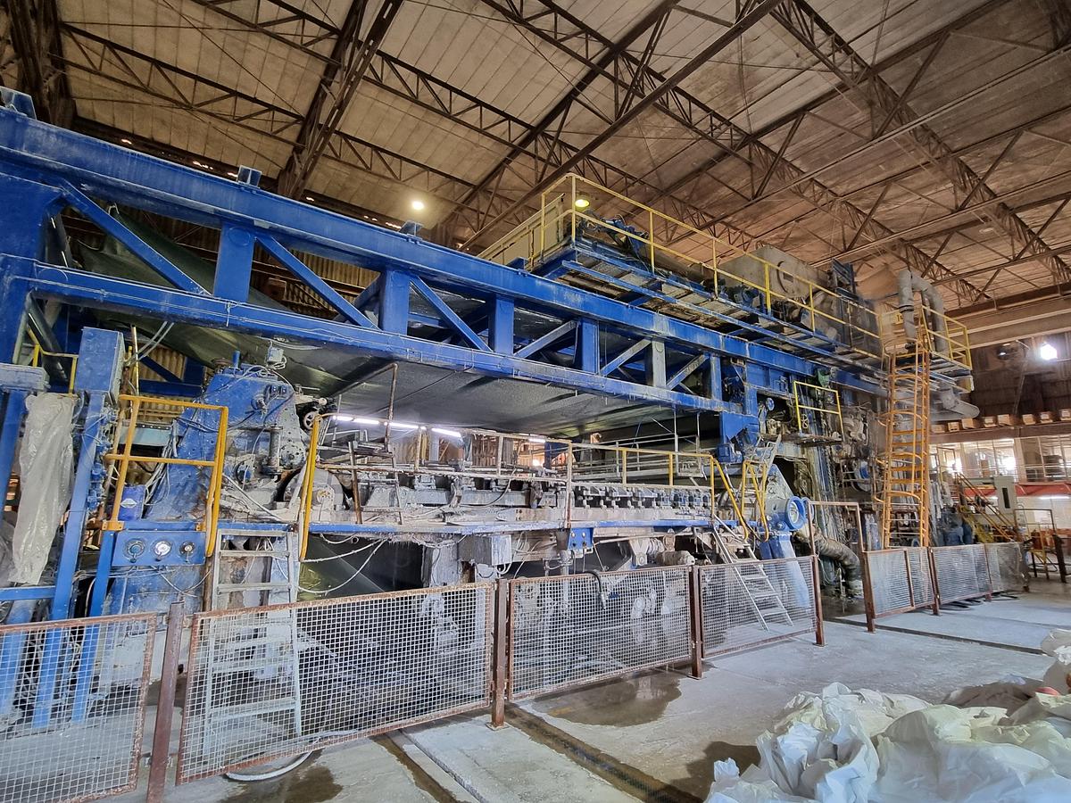 Gebraucht Paper Machine for Tissue and light weight Paper 4500 mm