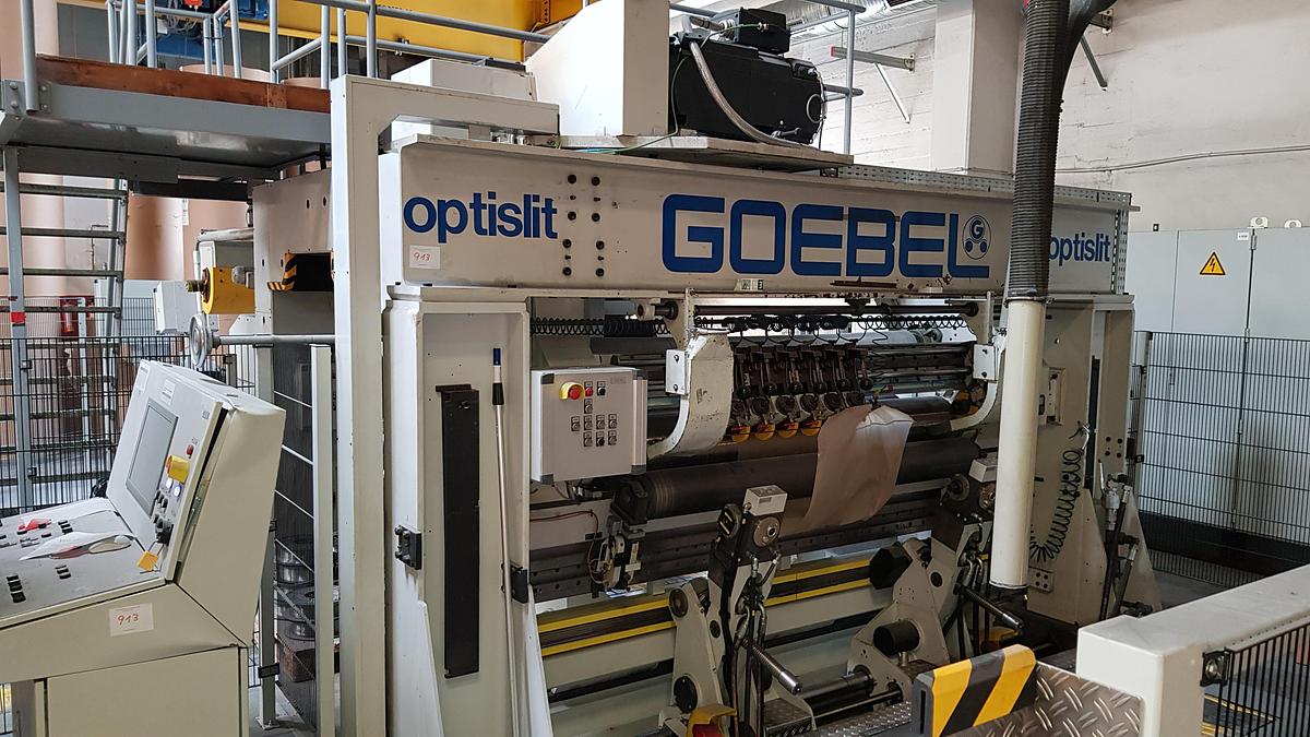 Gebraucht Slitter Rewinder - Goebel 2000 mm - rebuild