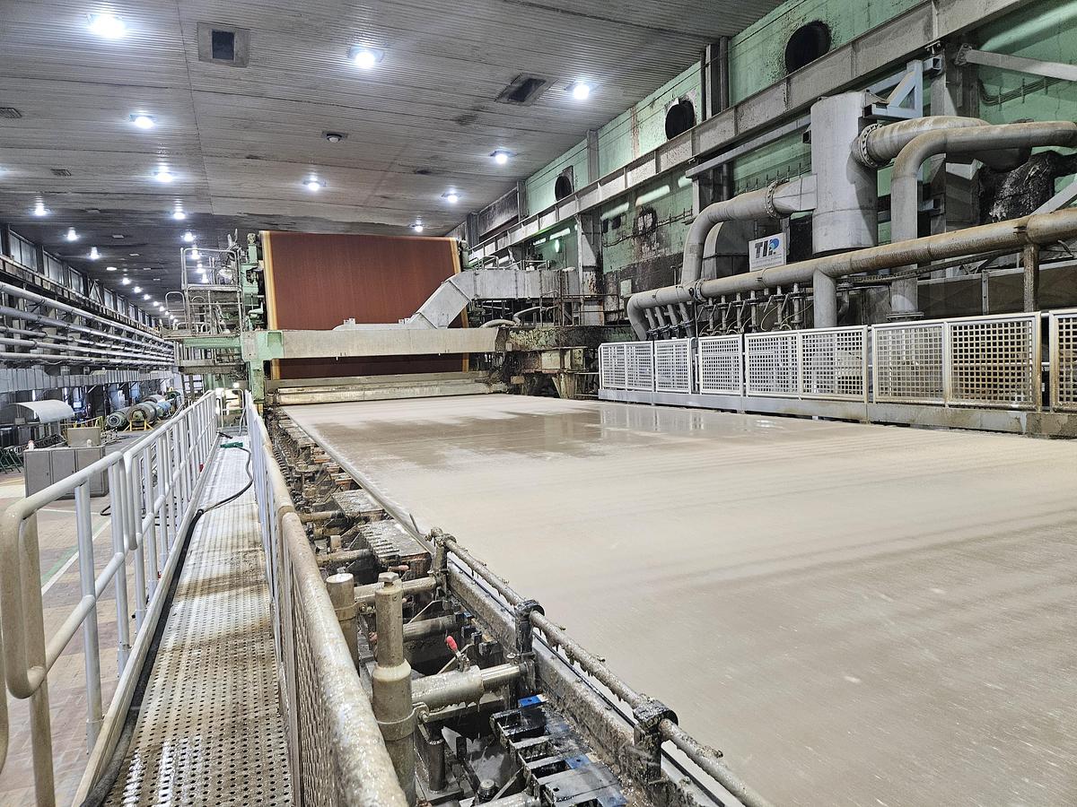 Gebraucht Paper Machine Fourdrinier with shoe press for Board paper - 4800 mm