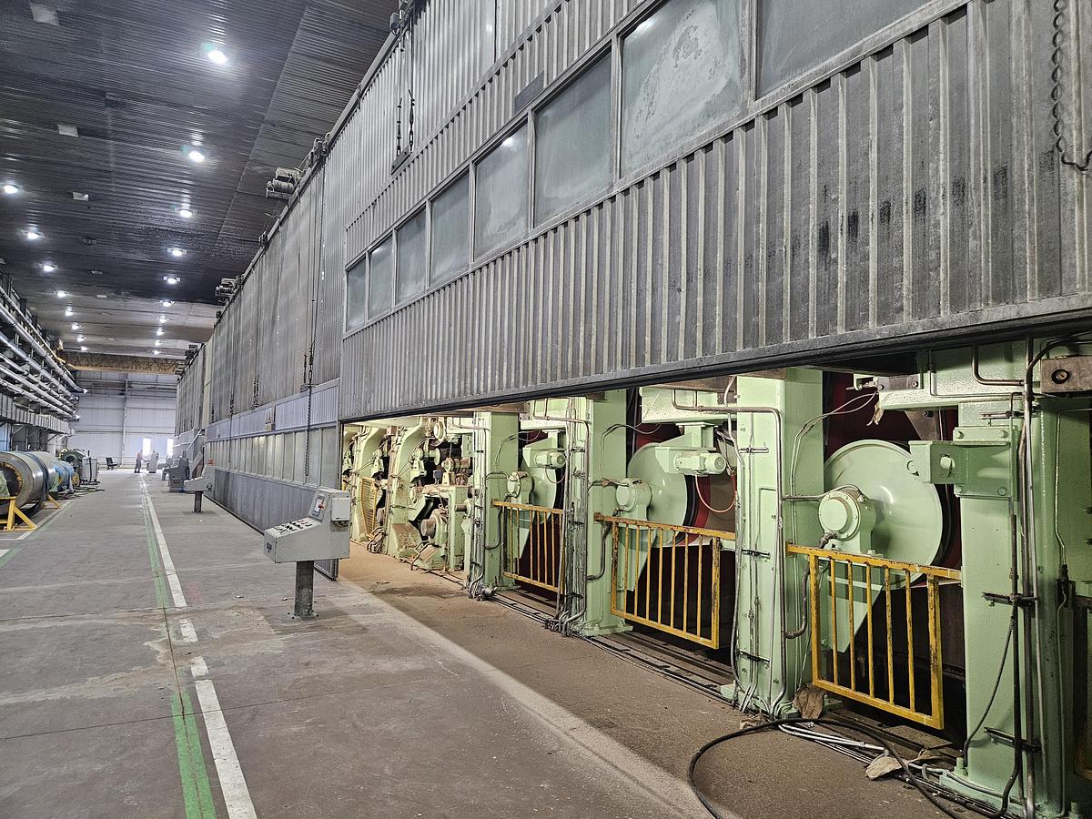 Gebraucht Paper Machine Fourdrinier with shoe press for Board paper - 4800 mm