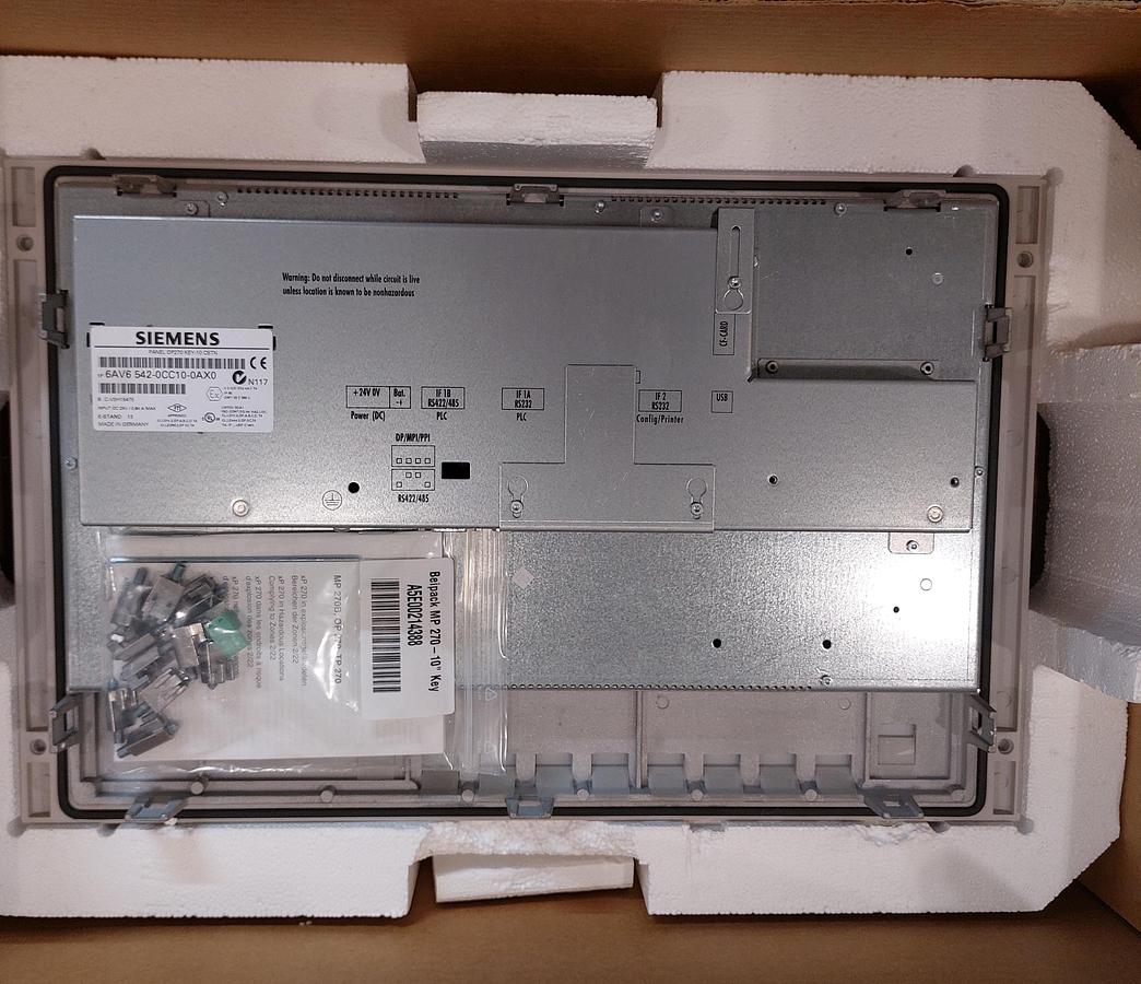 Operator Panel Siemens Simatic 6AV6 542-0CC10-0AX0
