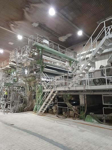Gebraucht Paper Machine Voith 5475 mm 500 tpd