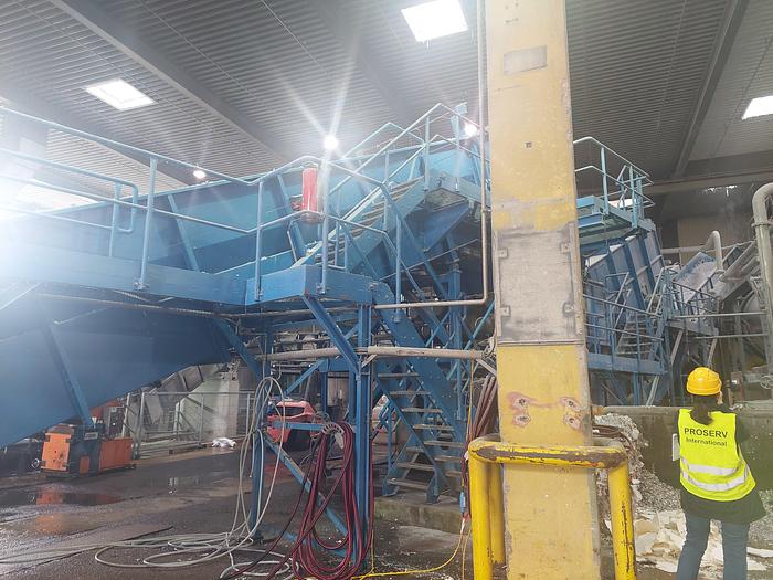 Gebraucht Stock preparation for waste paper, Andritz, Lamort, 450 tpd