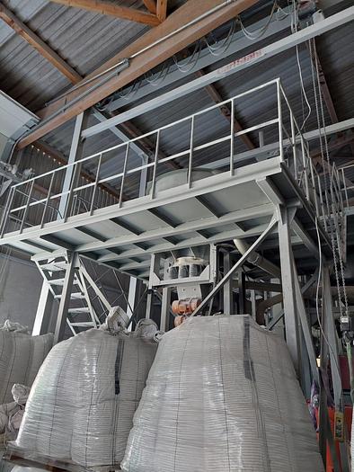 Gebraucht Talkum Production Plant complete, like new