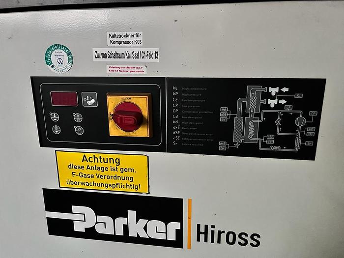 Gebraucht (EAG-48) - Air Compressor DEMAG Marathon + Air Dryer PARKER HIROSS POLESTAR SMART