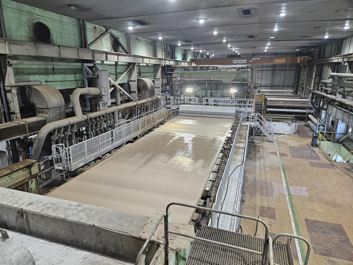 Gebraucht Paper Machine Fourdrinier with shoe press for Board paper - 4800 mm