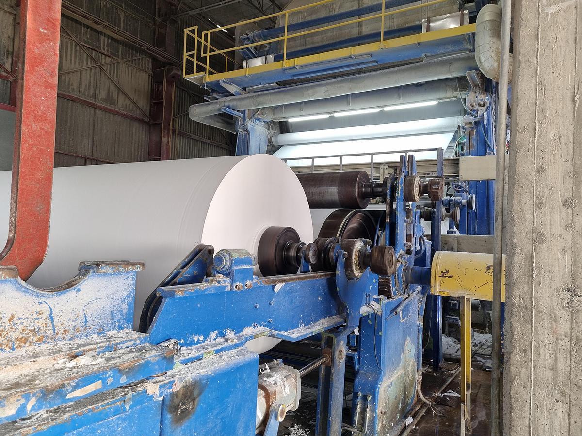 Gebraucht Paper Machine for Tissue and light weight Paper 4500 mm