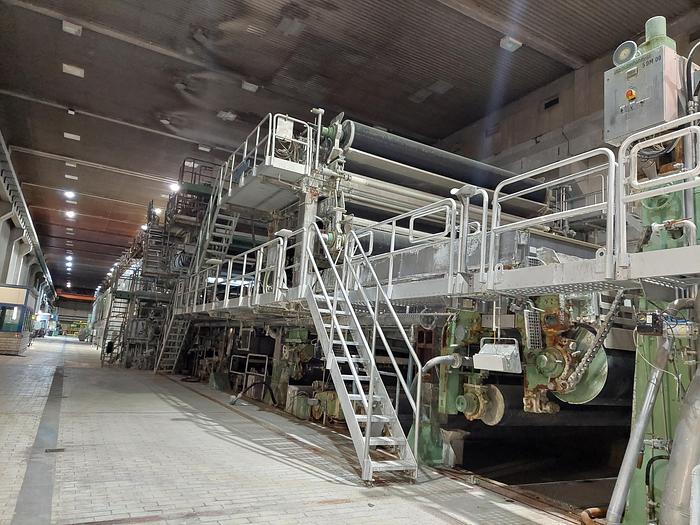 Gebraucht Paper Machine Voith 5475 mm 500 tpd