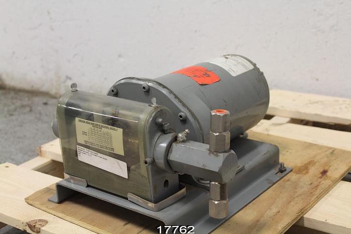 Unused A and F Piston .25" Chemical Pump (Unused), 0.25 Hp, 115 Volts #17762