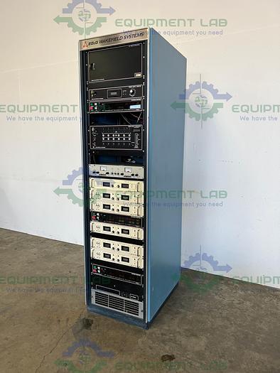 Used Power Ten Inc 3450D-4050, 3450D-10100, 3400d-7.5250 w/ Wakefield Utility Rack